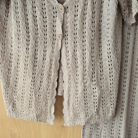 Women's Knit Lounge Set in Brown, Small, VGUC, Loungwear Chic, Quiet Luxury - Picture 6 of 12